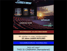 Tablet Screenshot of laserhotline.de